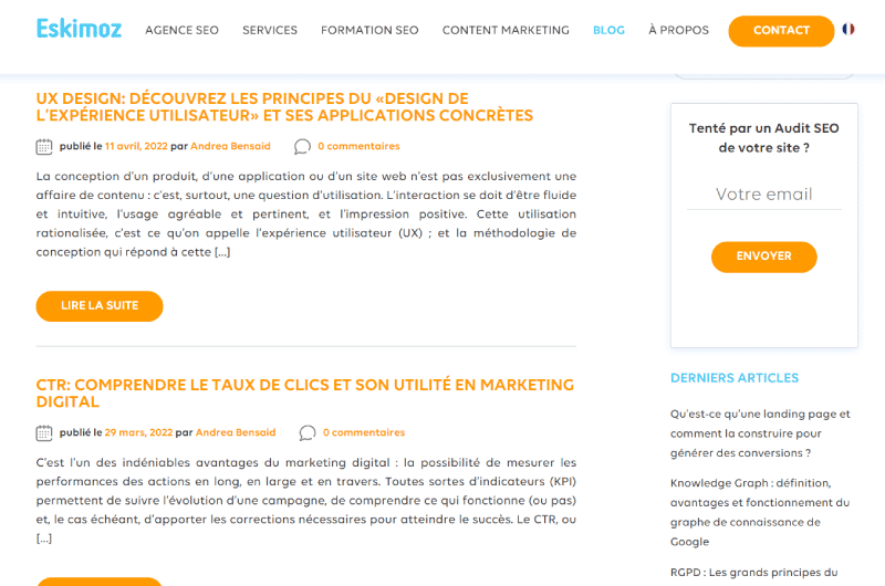 Blog | Eskimoz