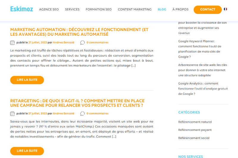 Blog | Eskimoz