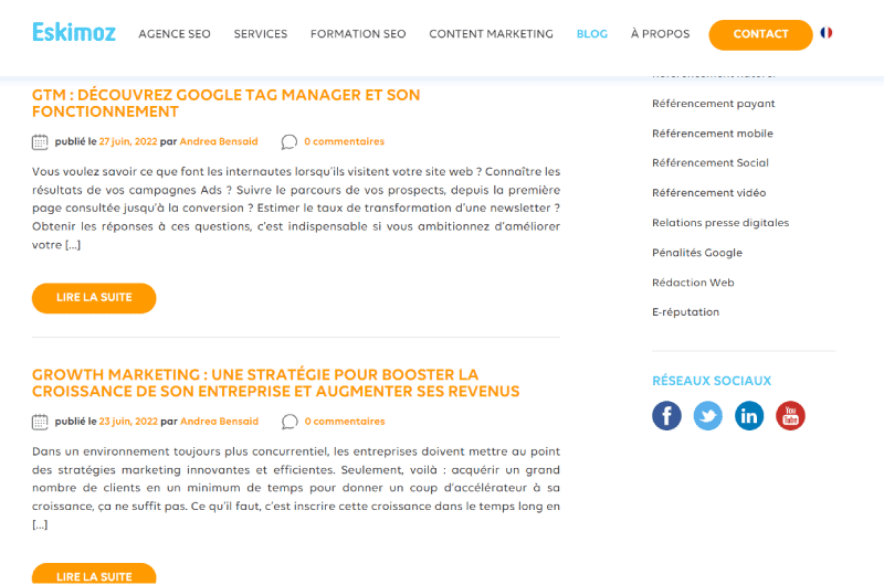 Blog | Eskimoz