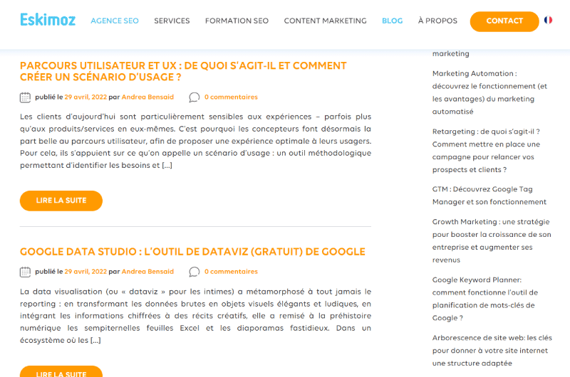 Blog | Eskimoz