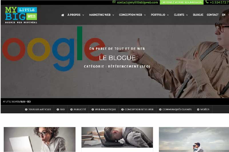 Blog | Agence Web à Montréal
