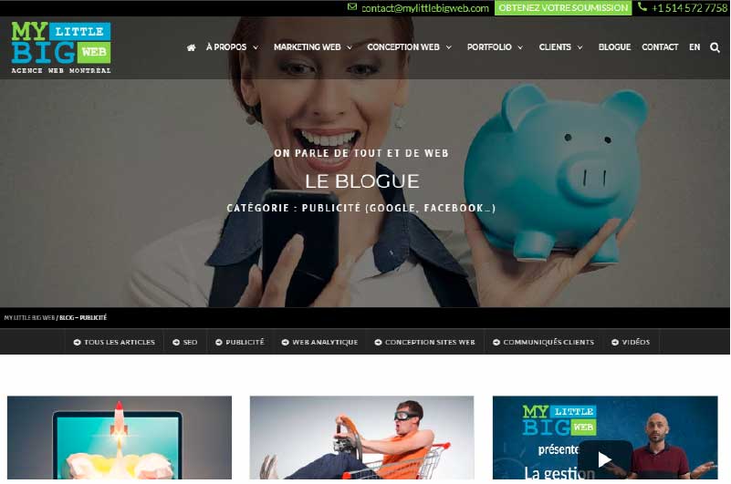 Blog | Agence Web à Montréal