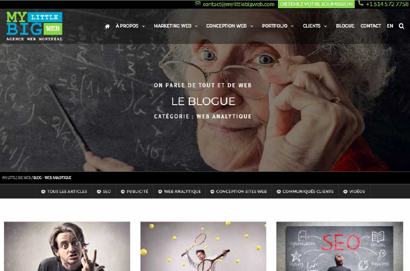 Blog | Agence Web à Montréal