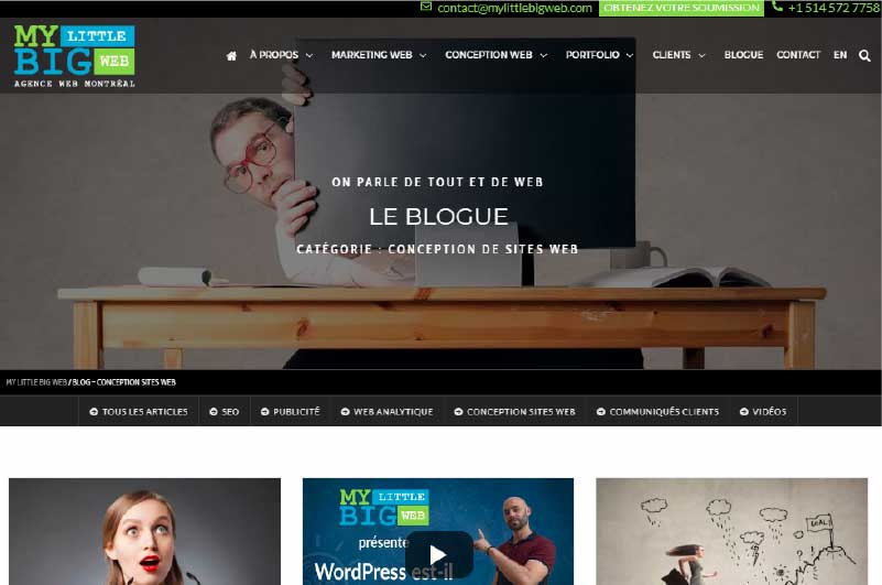 Blog | Agence Web à Montréal