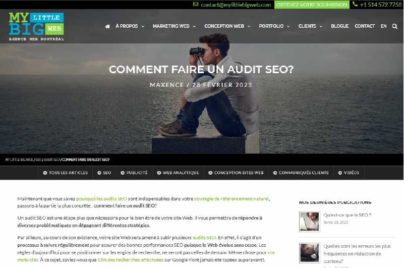 Blog | Agence Web à Montréal