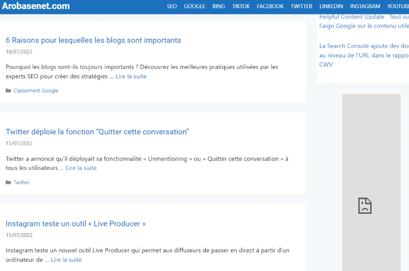 Blog | Arobasenet