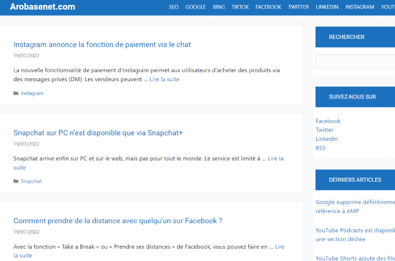 Blog | Arobasenet