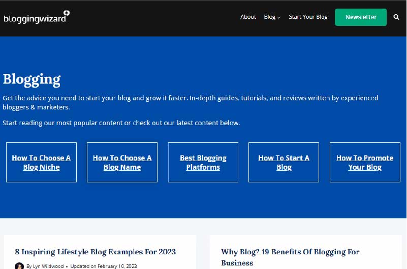 Blog | Blogging Wizard