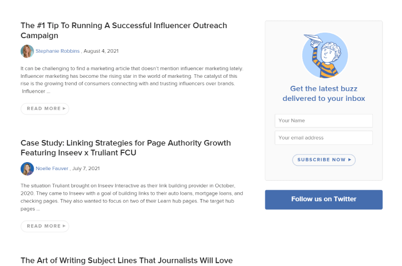 Blog | BuzzStream