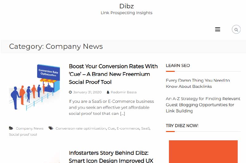 Blog | DIBZ