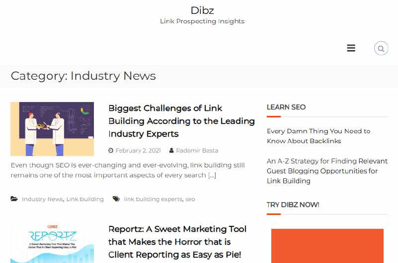 Blog | DIBZ