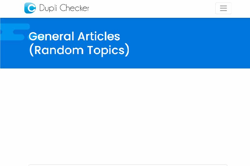 Blog | Duplichecker