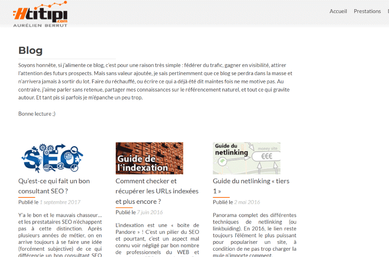 Blog | Htitipi