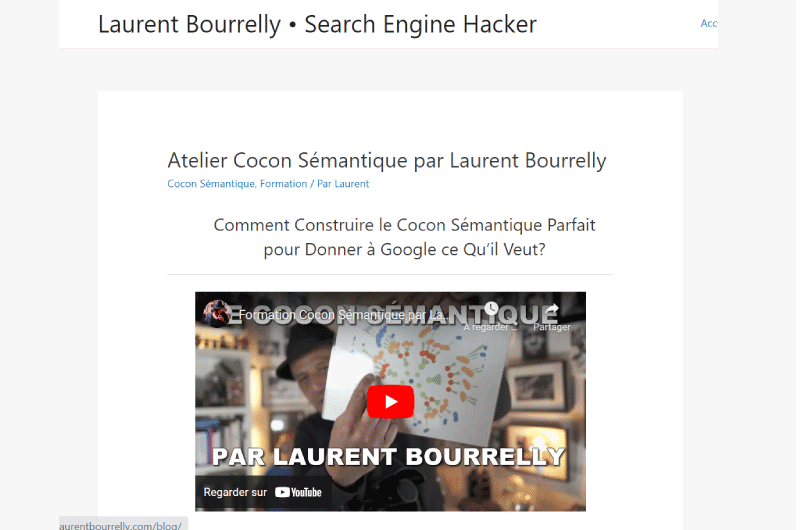 BLOG | Laurent Bourrelly