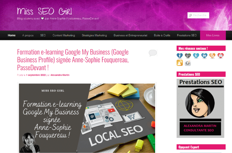 Blog | Miss SEO Girl