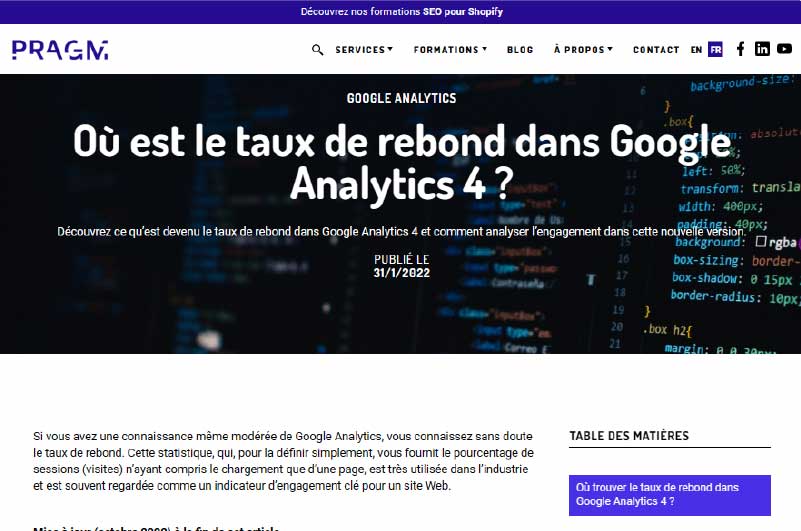 Blog | Pragm