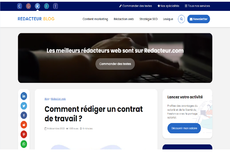 Blog | Rédacteur.COM