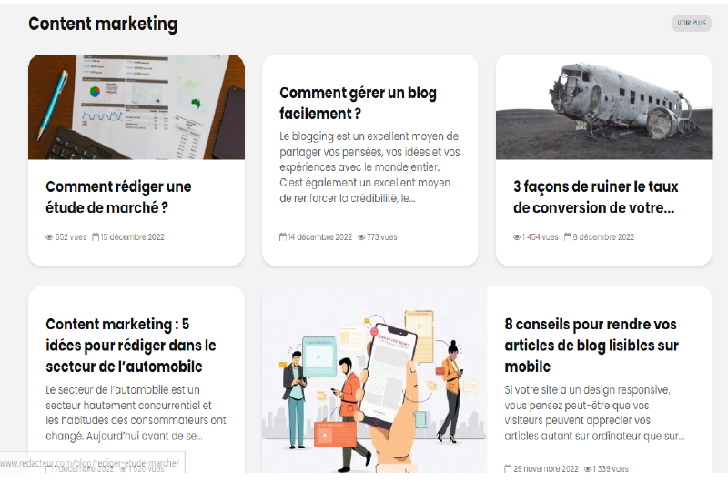 Blog | Rédacteur.COM