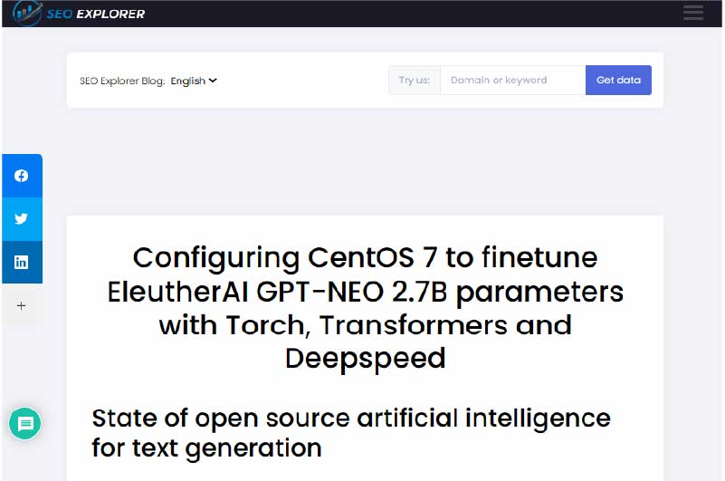 Blog | SEO Explorer