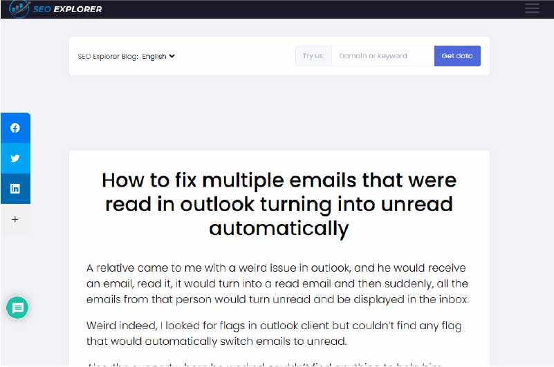 Blog | SEO Explorer