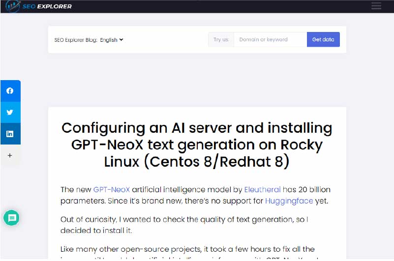 Blog | SEO Explorer