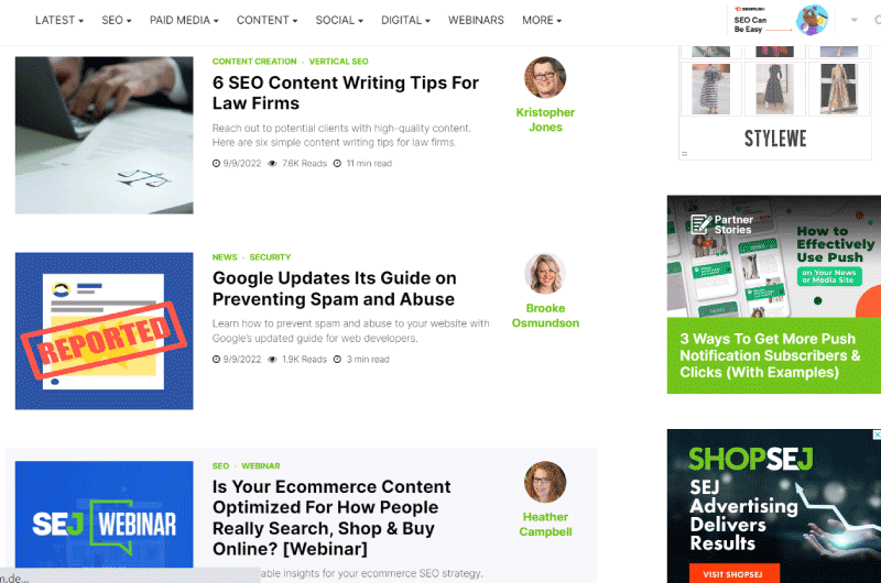Blog | Search Engine Journal