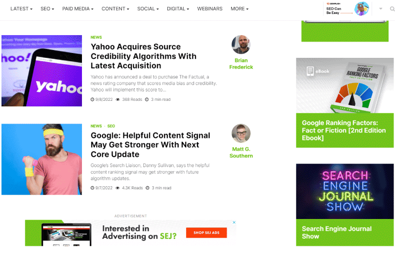 Blog | Search Engine Journal