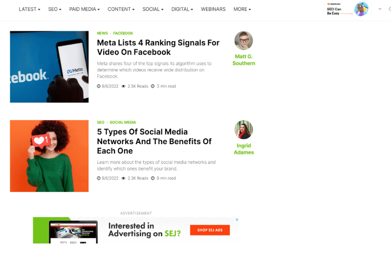 Blog | Search Engine Journal