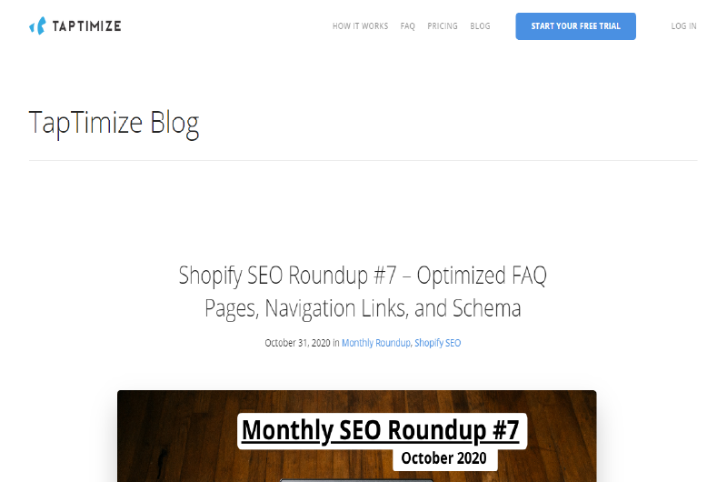 Blog | TapTimize