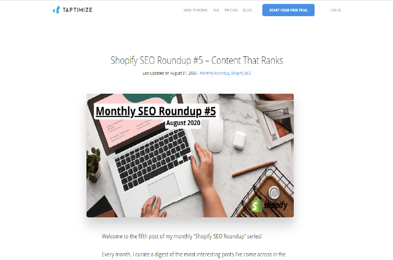 Blog | TapTimize