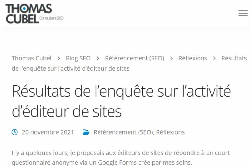 Blog | Thomas Cubel