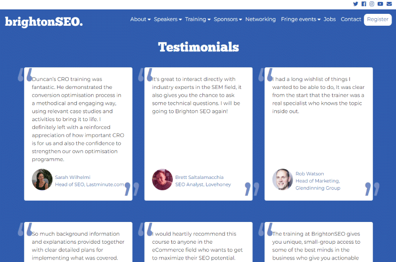 Evento | Brighton SEO