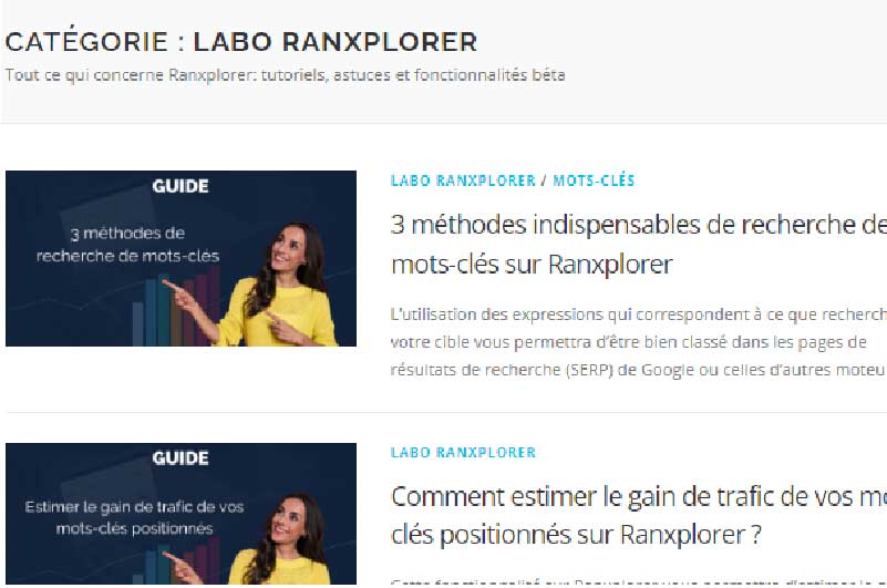 Blog | Ranxplorer