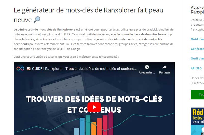 Blog | Ranxplorer