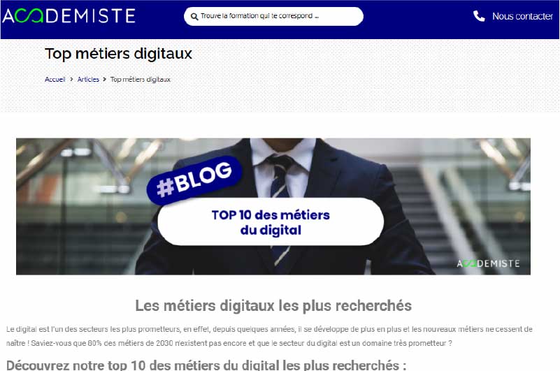 Blog | Academiste