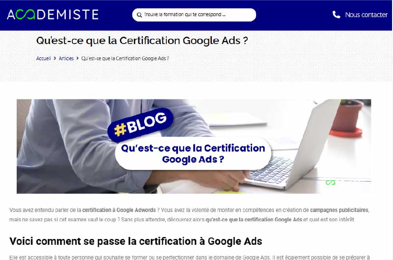 Blog | Academiste