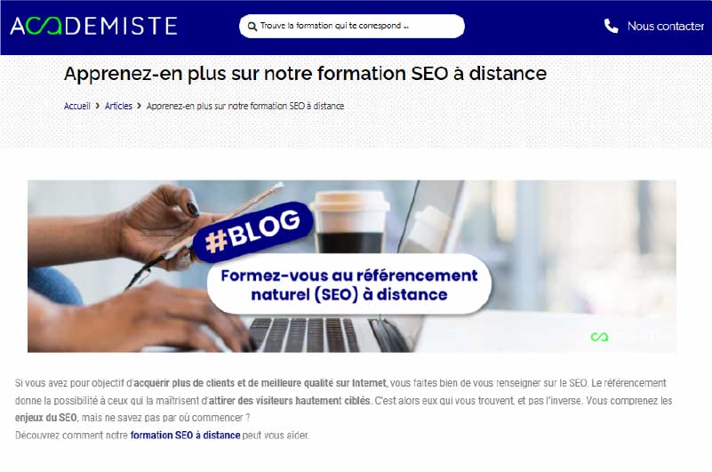 Blog | Academiste