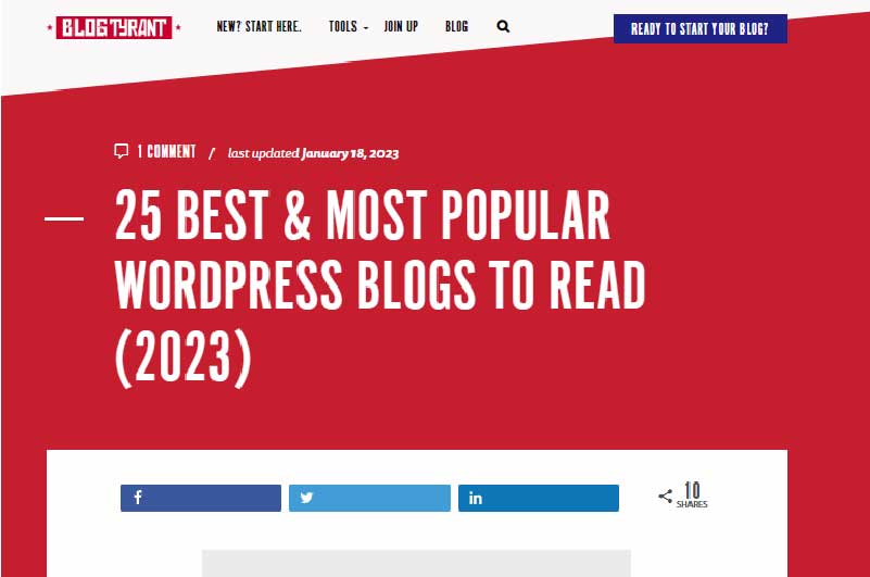 Blog | Blog Tyrant
