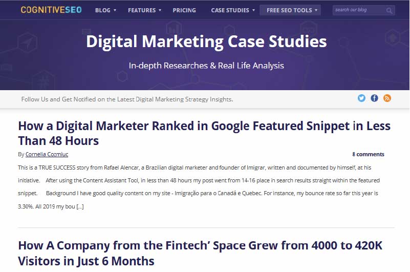 BLOG | Cognitive SEO