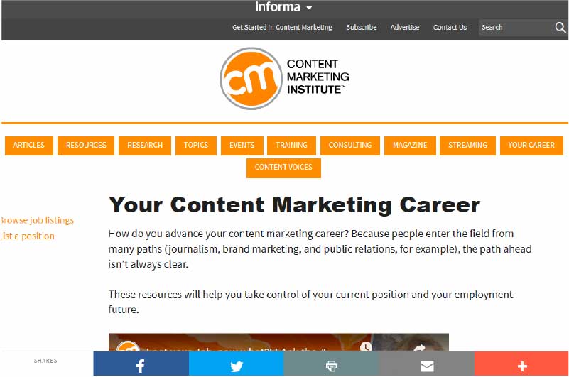 Blog | Content Marketing Institute