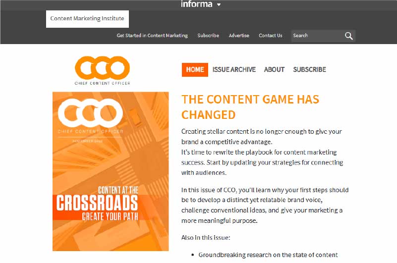 Blog | Content Marketing Institute