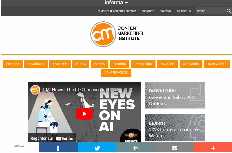 Blog | Content Marketing Institute