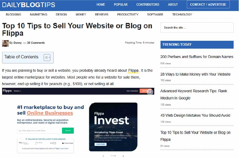 Blog | Daily Blog Tips