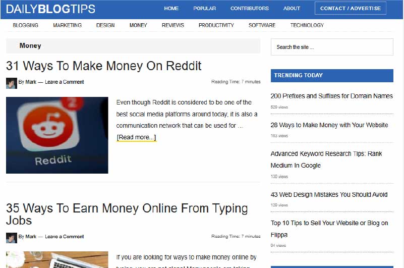 Blog | Daily Blog Tips