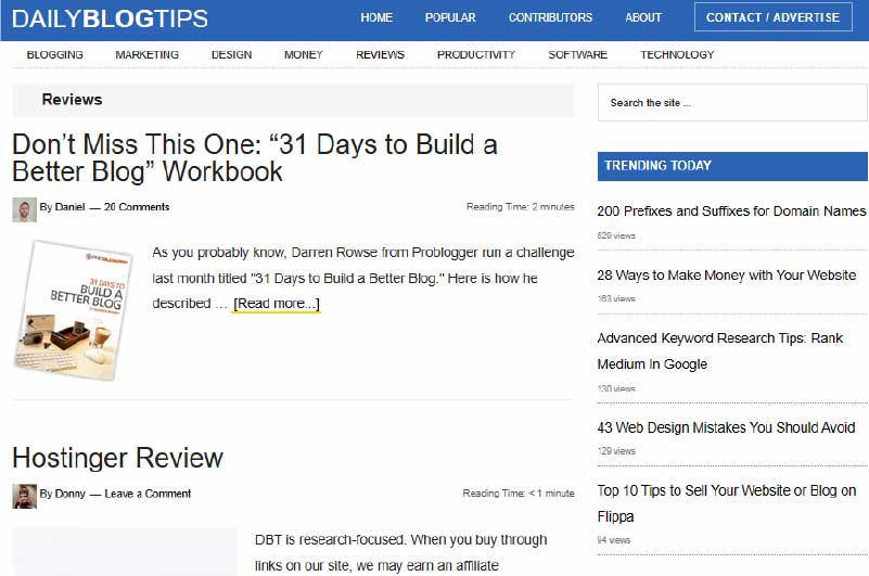 Blog | Daily Blog Tips