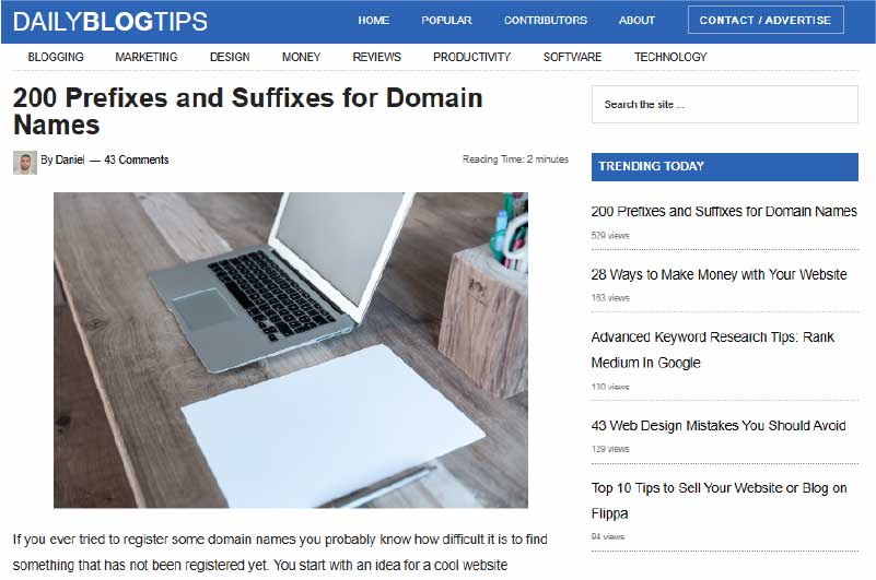 Blog | Daily Blog Tips