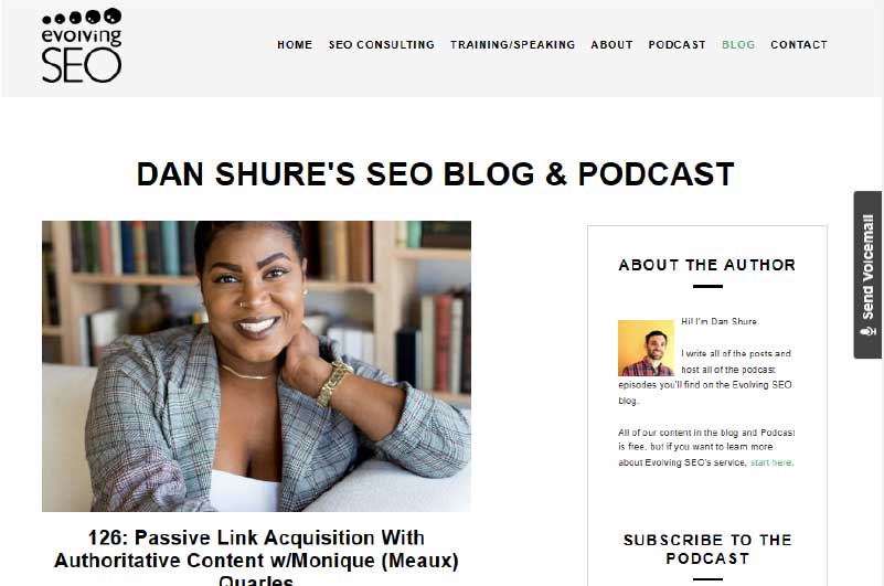 Blog | Evolving SEO