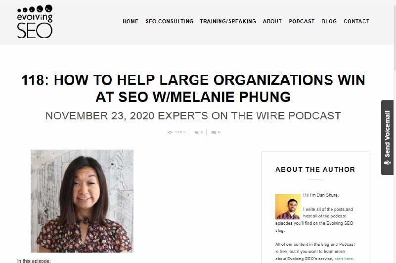 Blog | Evolving SEO