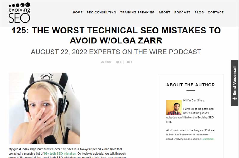 Blog | Evolving SEO