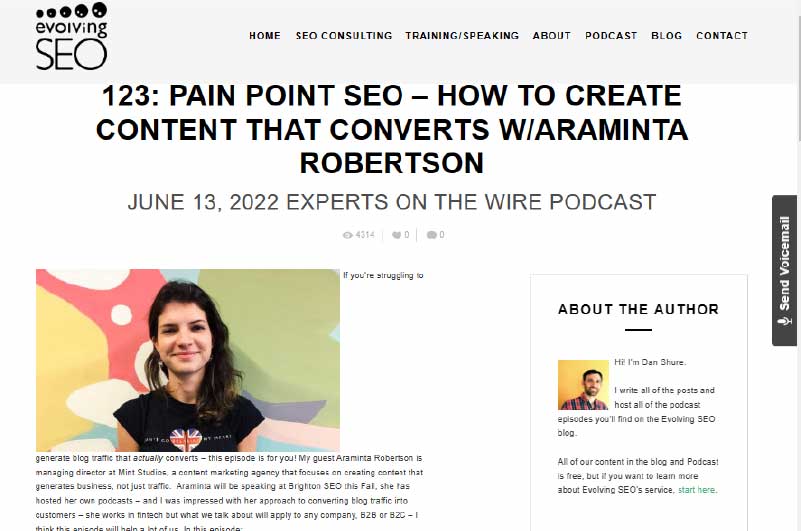 Blog | Evolving SEO
